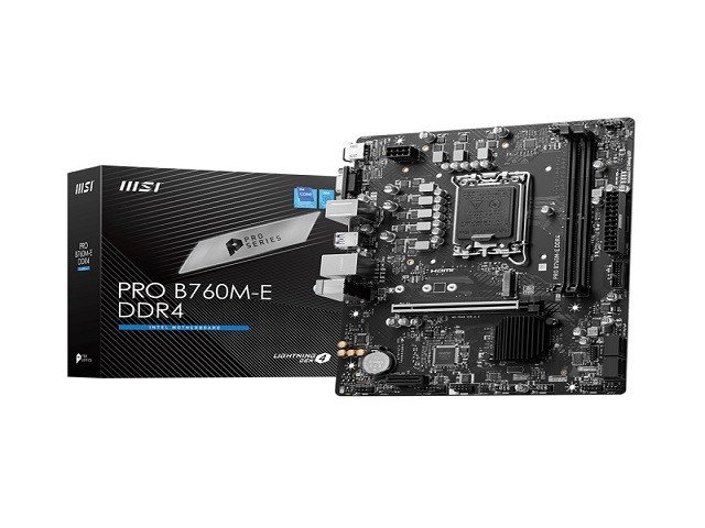 MSI - B760M-E - Motherboard - 824142306437