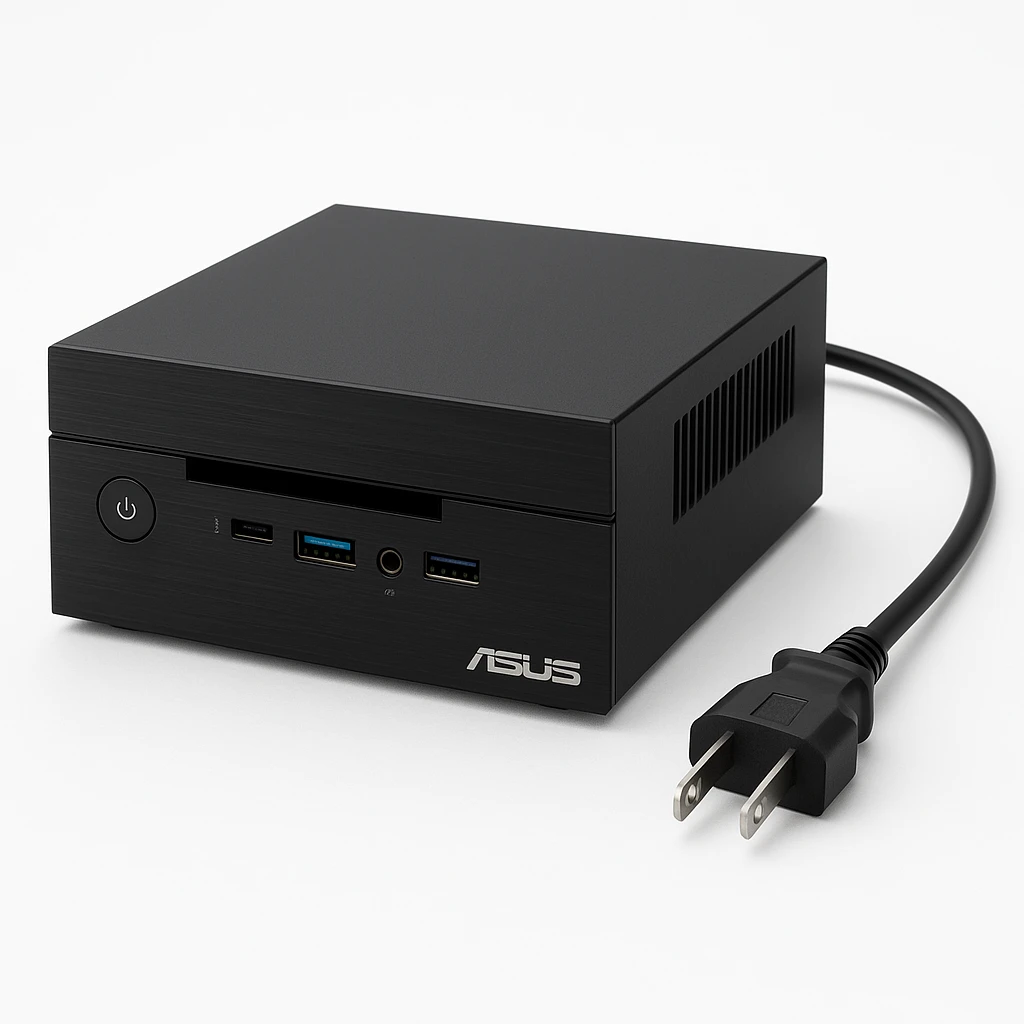 ASUS 90AR0072-M00030 - PC barebone - Core i3 - DDR5 SDRAM - US Cord