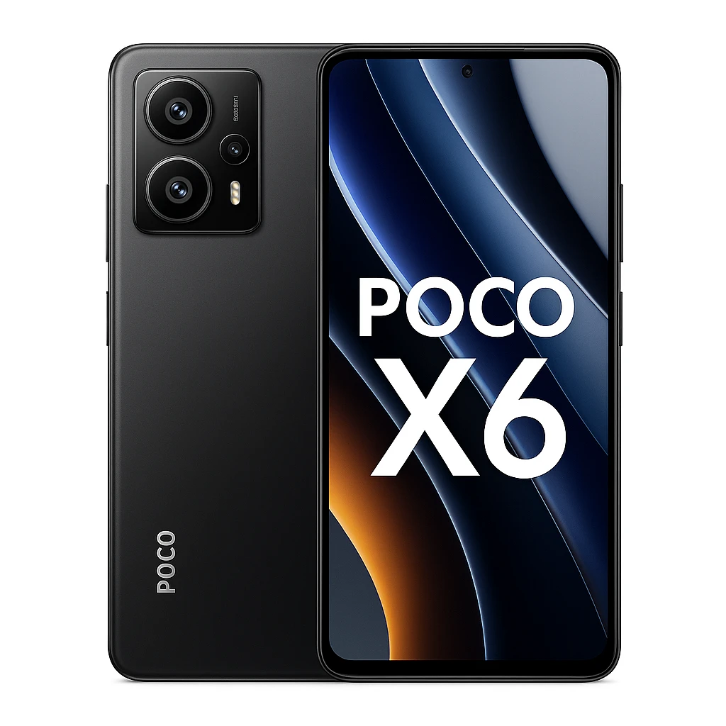 Xiaomi Poco X6 - Smartphone - Android - Black - 55644