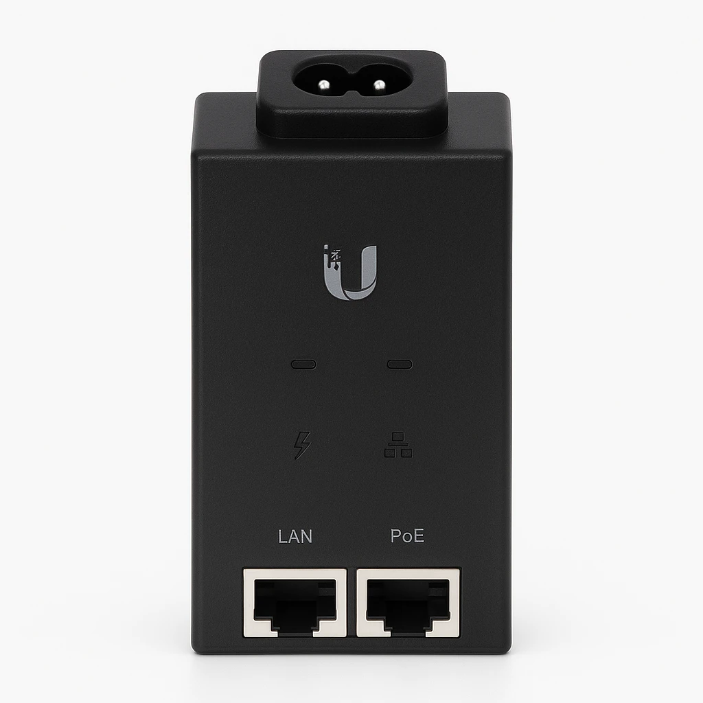 Ubiquiti - Network adapter - Inyector PoE 48VDC y 0.65A