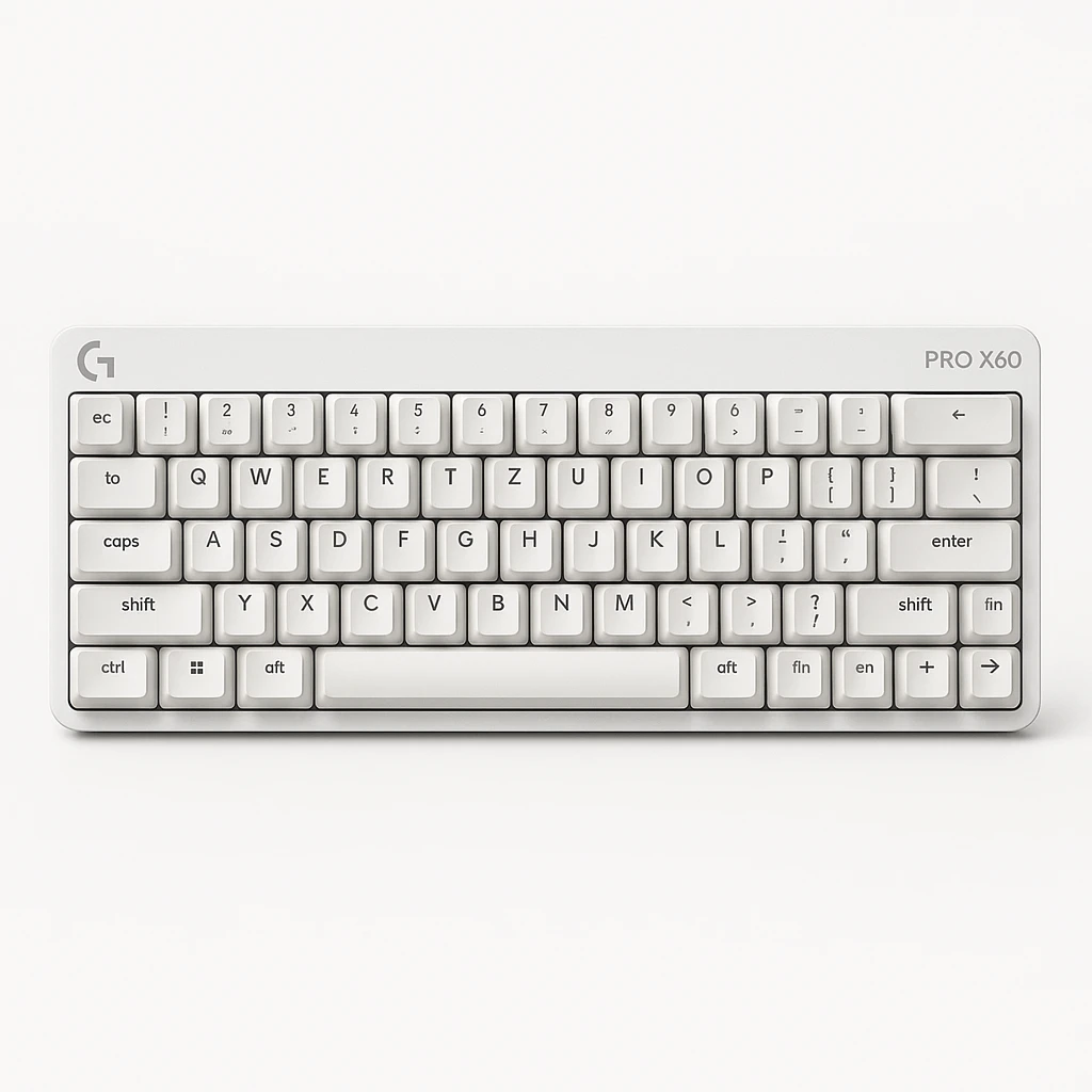 Logitech - Keyboard - Wireless - PRO X60 - Tactile White