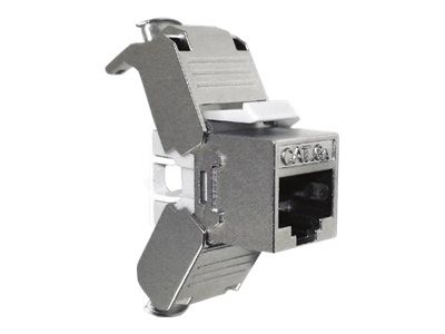 Nexxt - Inserto modular - CAT 6a - STP - RJ-45 - plata