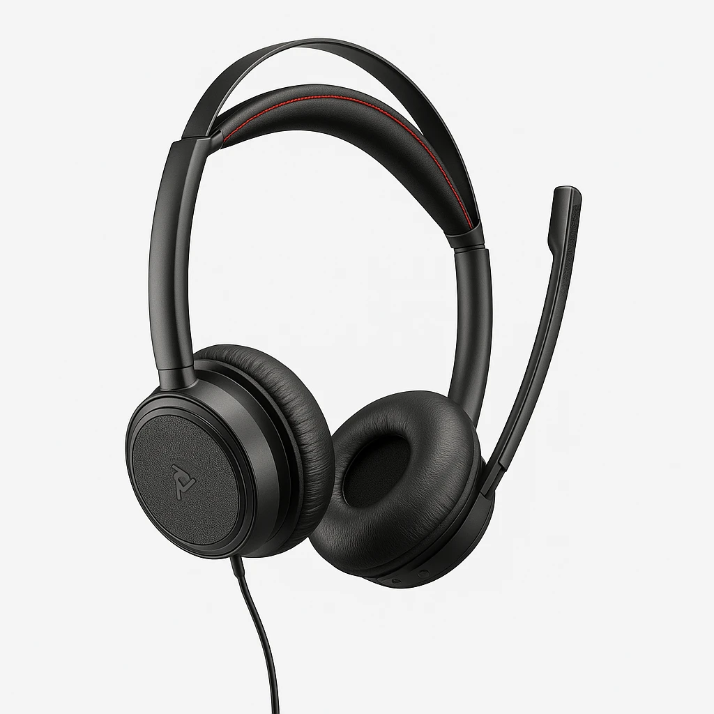 Poly Voyager Focus 2 UC - Headset - Wired - Without Charge Stand