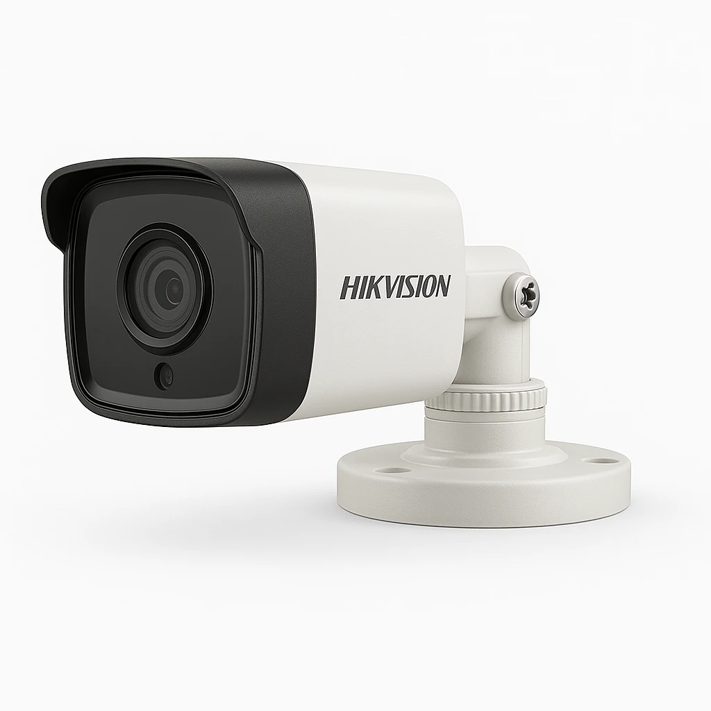 Hikvision Turbo HD Camera DS-2CE16C0T-IRP - Cámara de videovigilancia - para exteriores - resistente a la intemperie - color (Día y noche) - 1 MP - 720p - montaje M12 - focal fijado - wired -