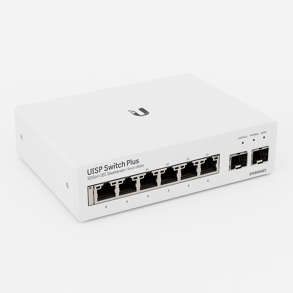 Ubiquiti UISP Switch Plus 2.5 GbE PoE switch for ISP applications
