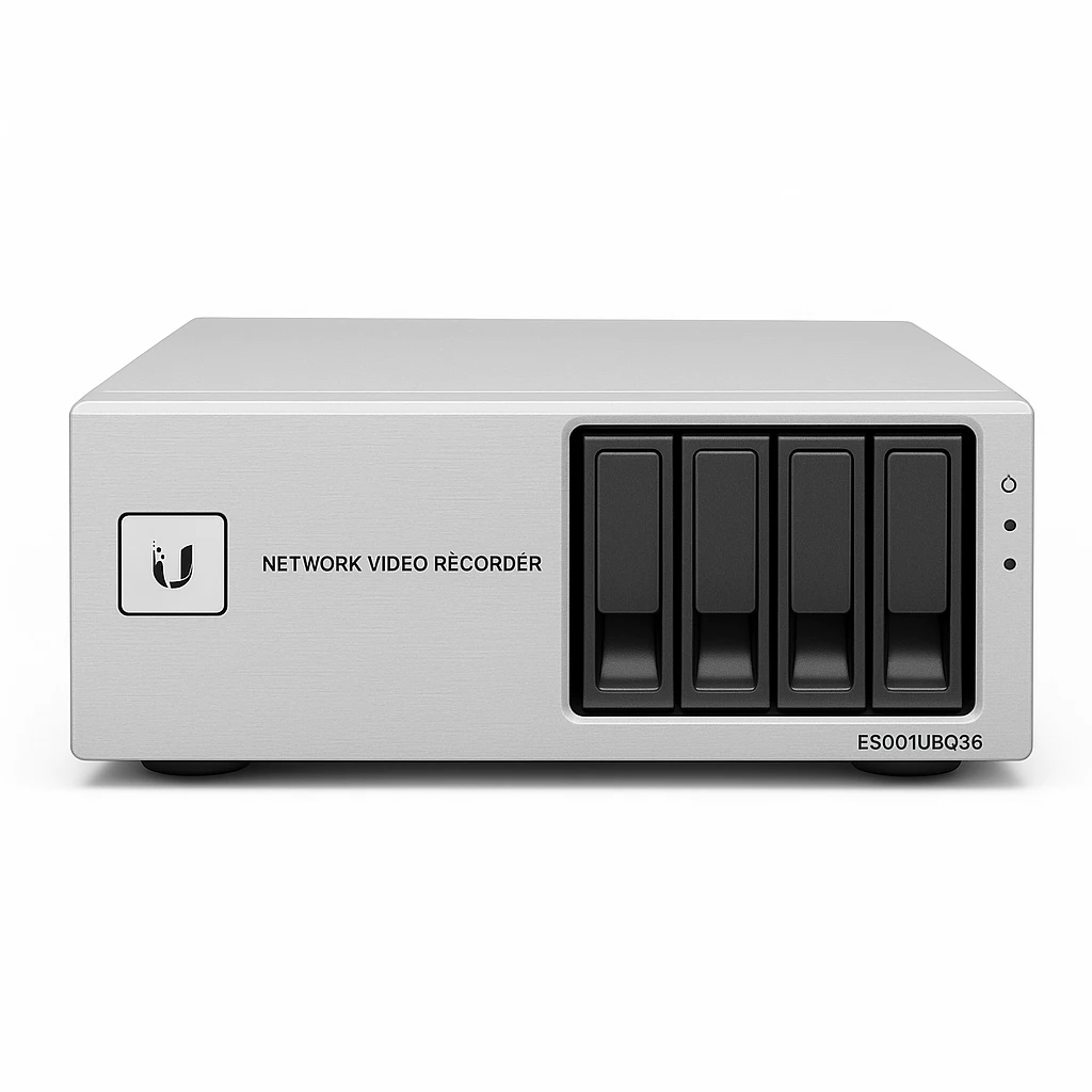 Ubiquiti Network Video Recorder with (4) 2.5/3.5" HDD bays