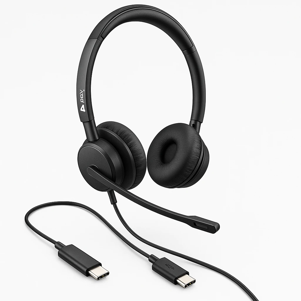 Poly BW 3320 Stereo -M USB-C HS +USB-C/A