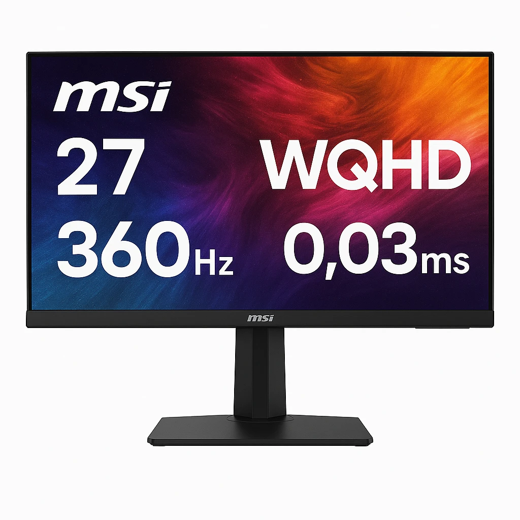 MSI - LED-backlit LCD monitor - 27" - MAP 271QPX WQHD 360HZ 0.03MS