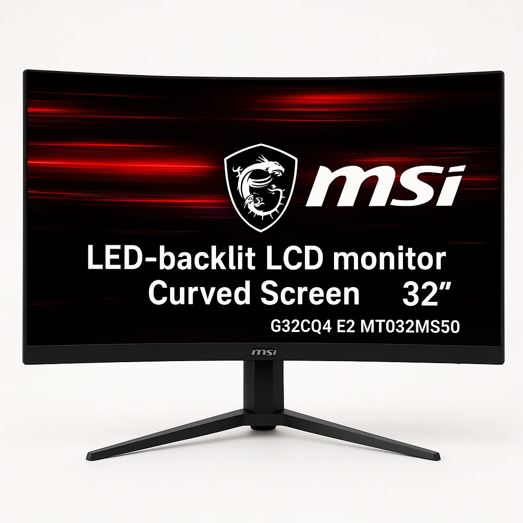 MSI - LED-backlit LCD monitor - Curved Screen - 32" - G32CQ4 E2