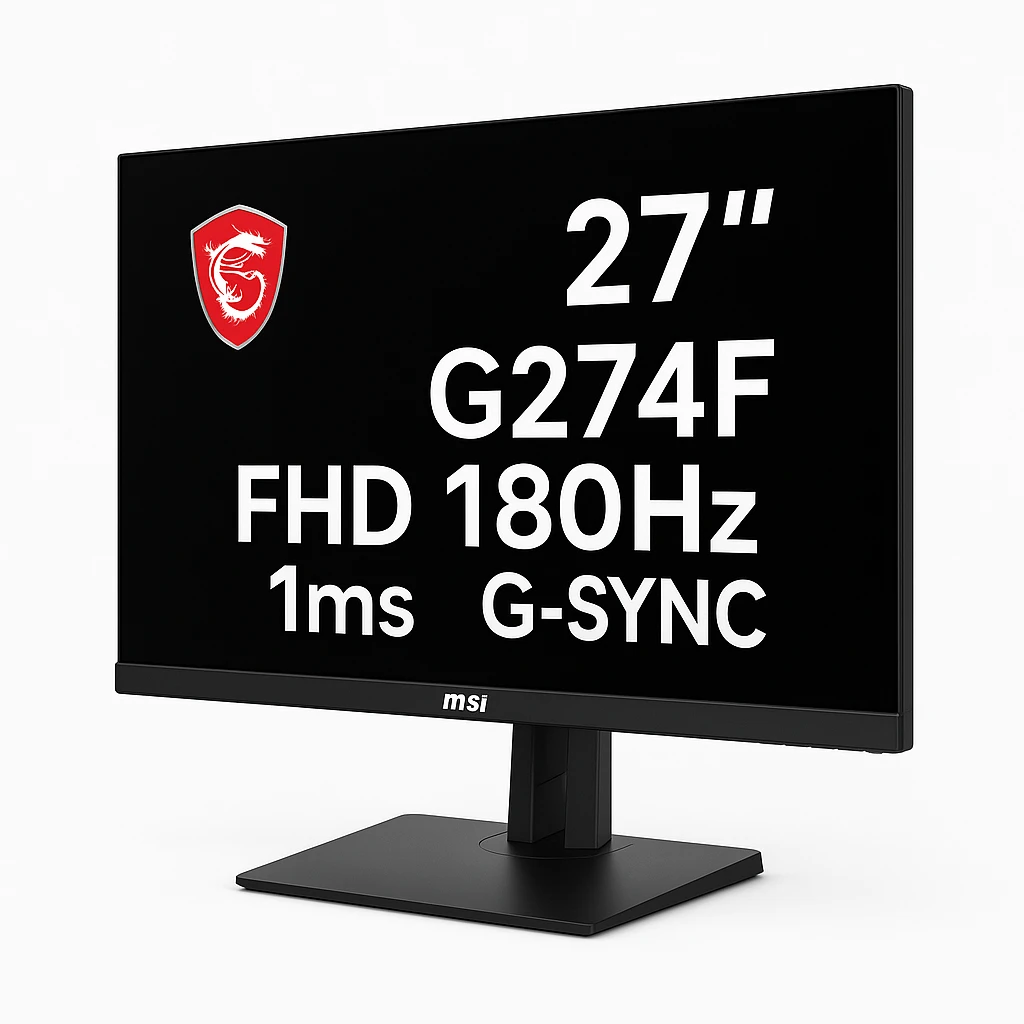 MSI - LED-backlit LCD monitor - 27" - G274F FHD 180hz 1ms G-sync