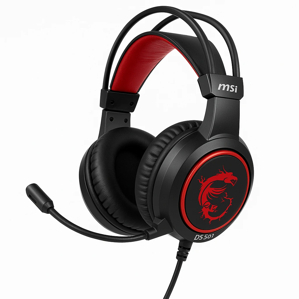 MSI - Headset - Wired - DS501 Gaming PC/PS4/PS5/XboX