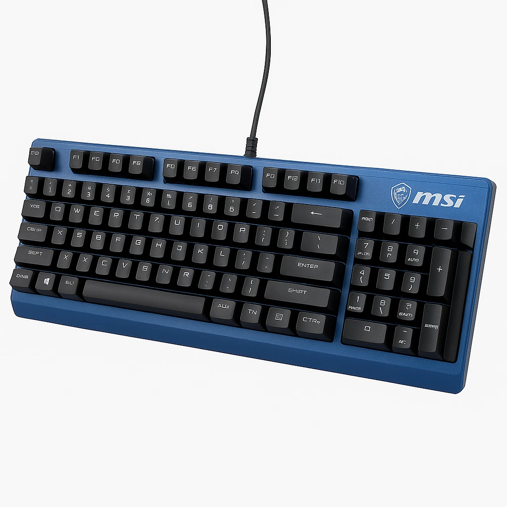 MSI - Keyboard - Wired - Blue - GK300 Mechanical US