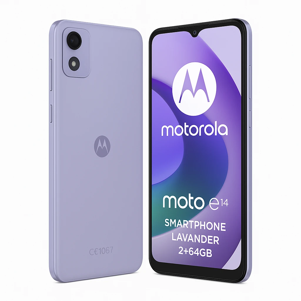 Motorola Moto E14 - Smartphone - Lavander - 2+64GB