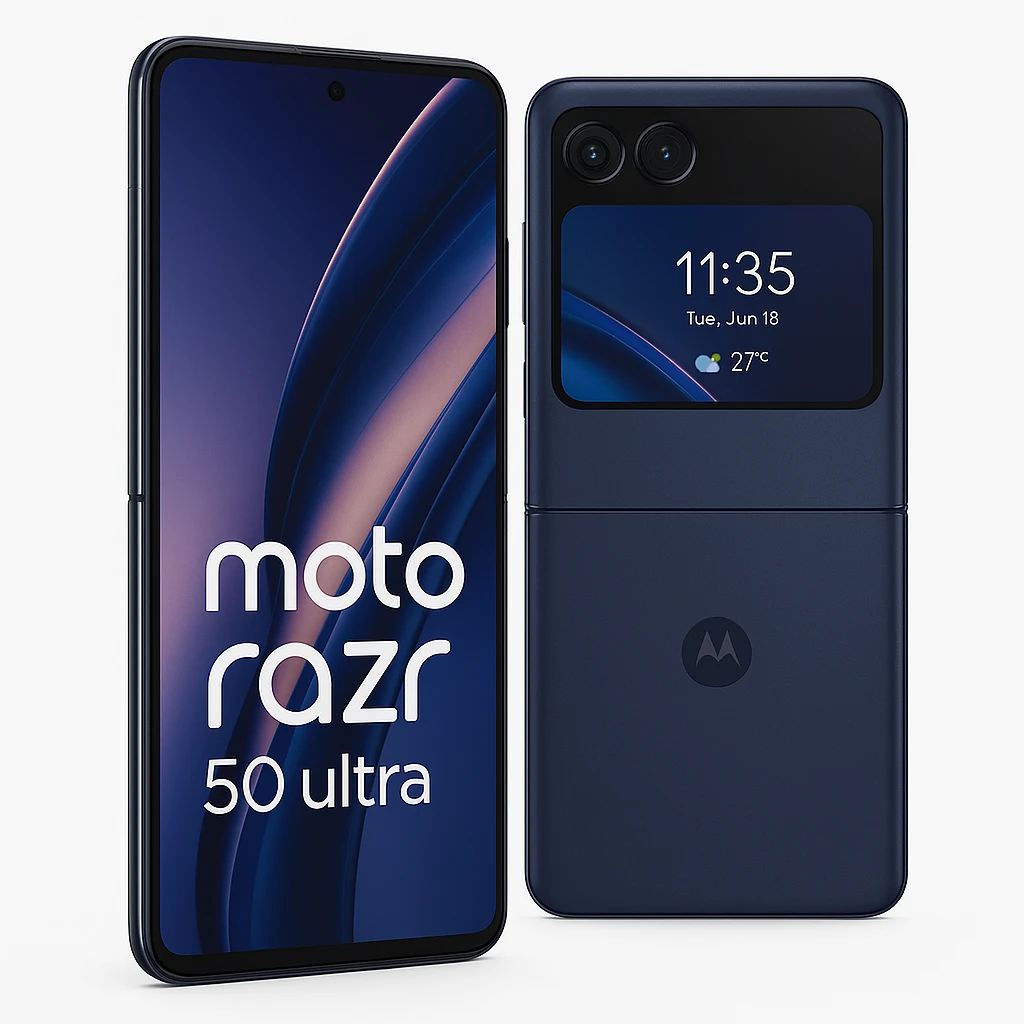 Motorola Moto Razr 50 Ultra - Smartphone - Midnight blue - 12+512GB