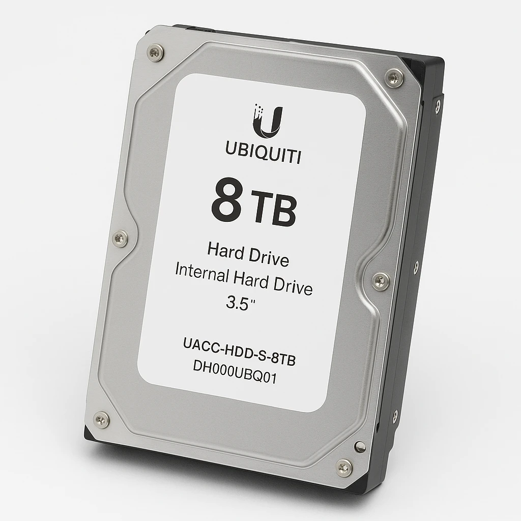 Ubiquiti - Hard drive - Internal hard drive - 8 TB - 3.5" - UACC-HDD-S-8TB