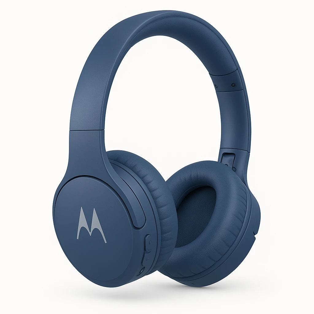 Motorola Moto - Auriculares con diadema - Inalámbrico - Blueberry - 2400-2483.5 MHz