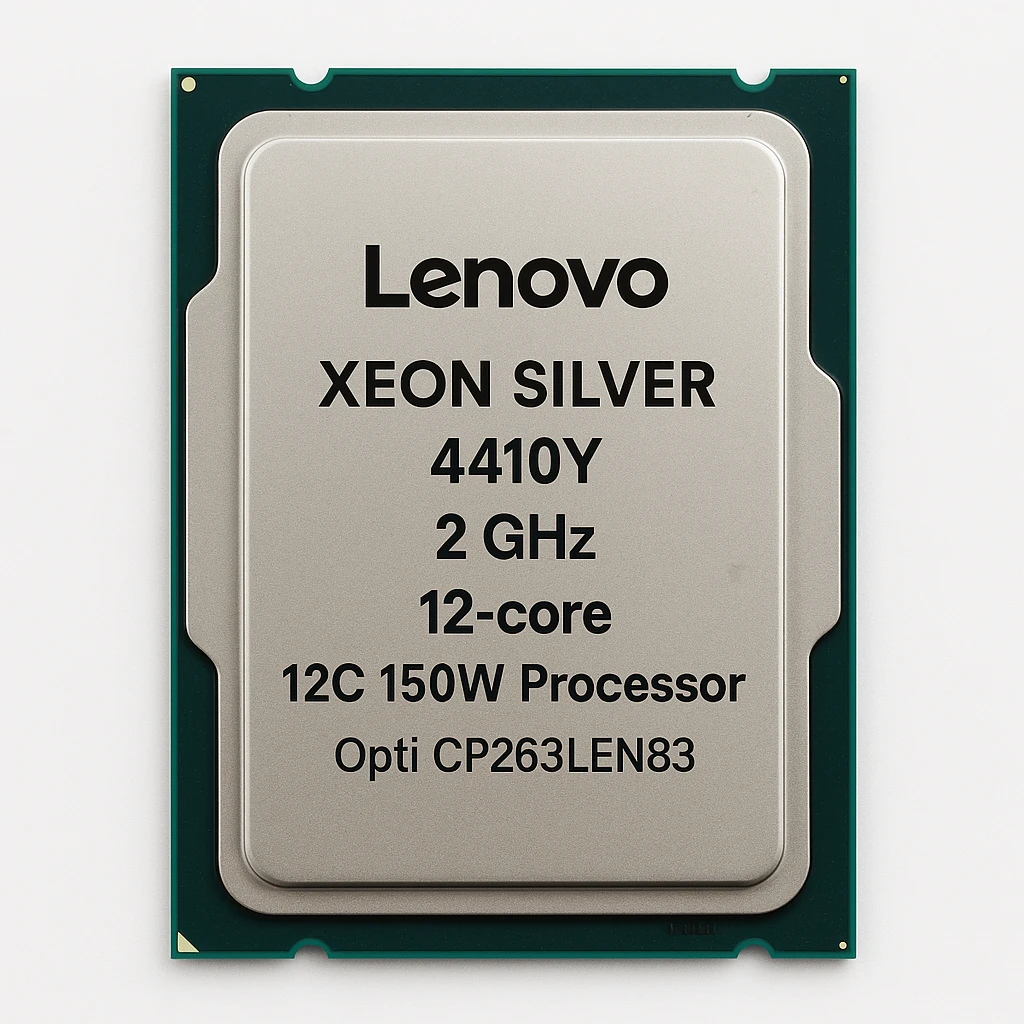 Lenovo - Xeon Silver 4410Y - 2 GHz - 12-core - 12C 150W Processor Opti