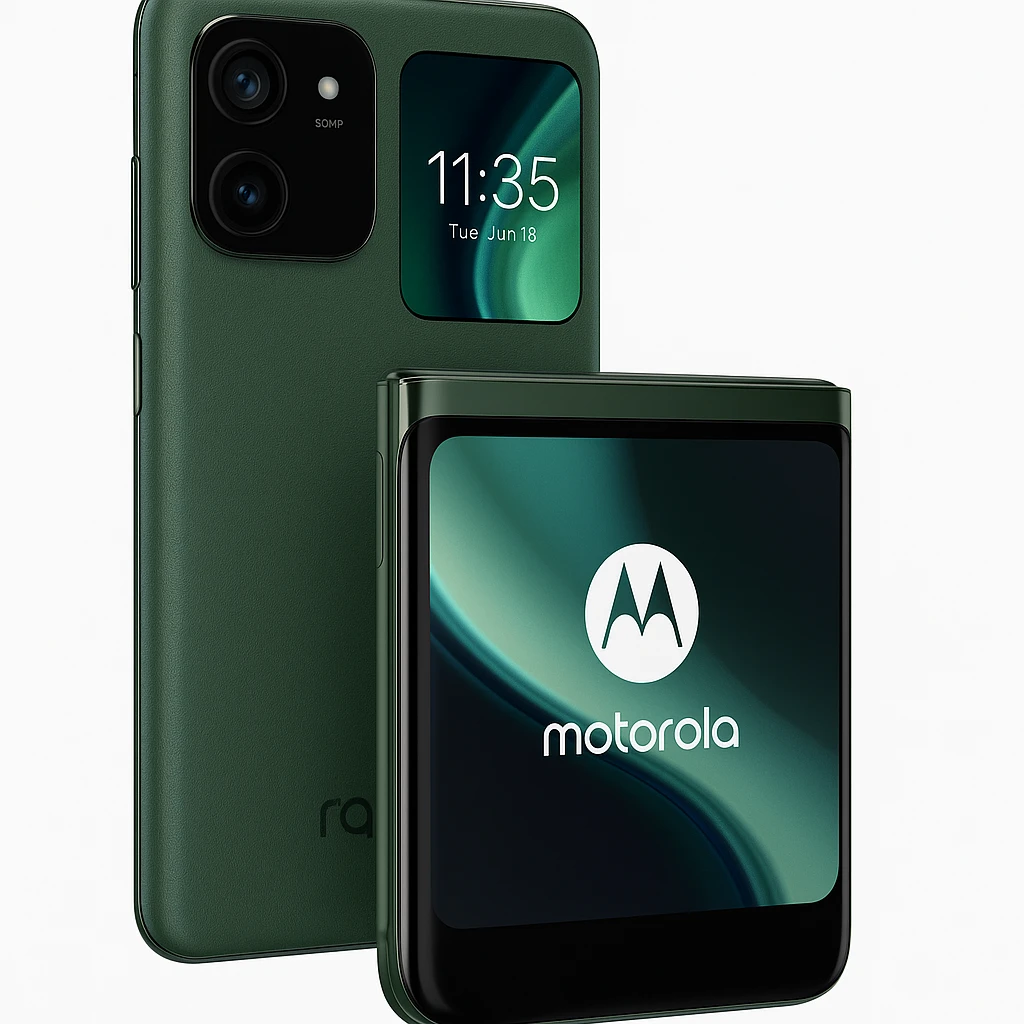 Motorola Razr 50 Ultra - Smartphone - Android - Green - Touch