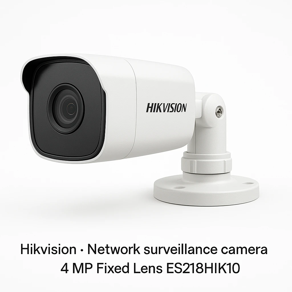 Hikvision - Network surveillance camera - 4 MP Fixed Lens