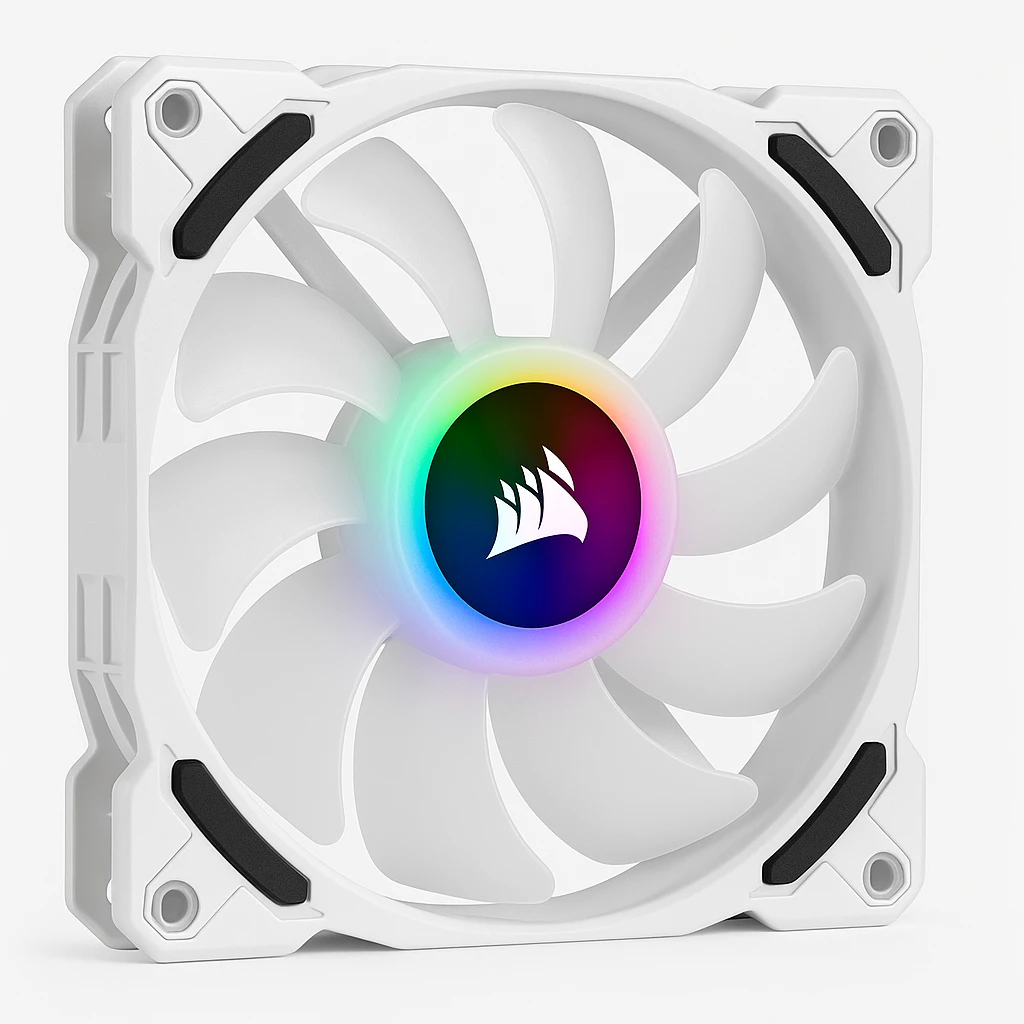 Corsair Memory - Ventilador PWN 120MM RGB White