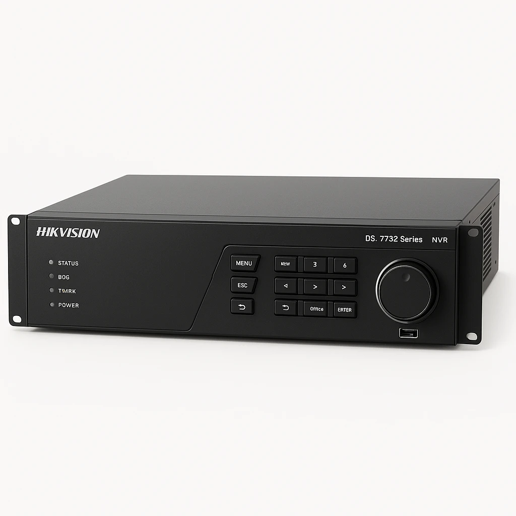 Hikvision DS-7700 Series DS-7732NI-E4 - NVR - 32 canales - en red - 1.5U - montaje en bastidor