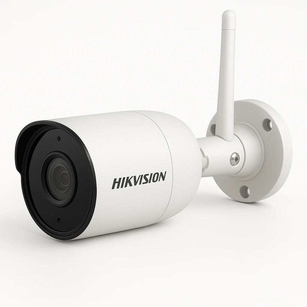 Hikvision - Surveillance camera - Indoor / Outdoor - 2MP H.265 TWO bullet WiFi NVS