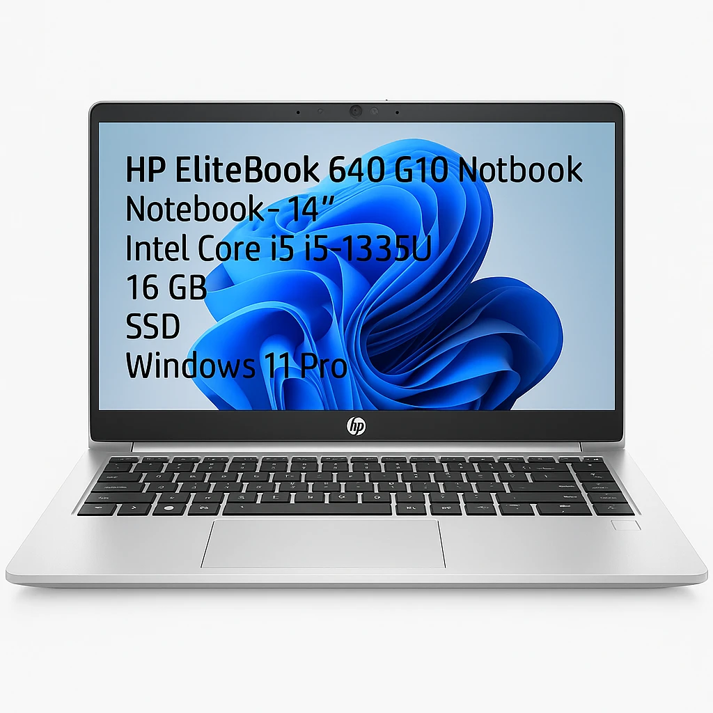 HP EliteBook 640 G10 Notebook - Notebook - 14" - Intel Core i5 I5-1335U - 16 GB - SSD - Windows 11 Pro