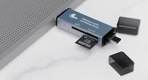 Xtech XTC-580 - Card reader - SD / MicroSD - USB 3.0/USB-C - OTG card reader