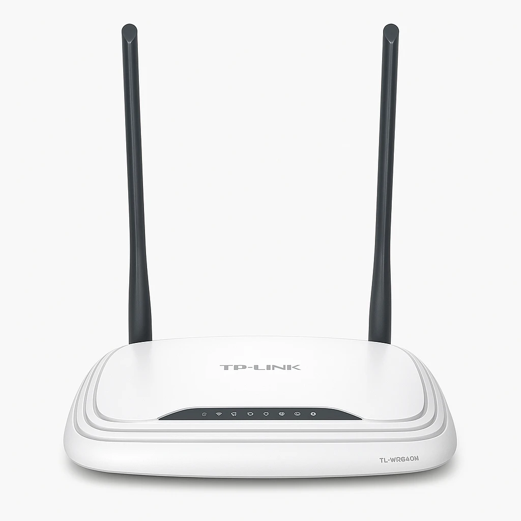 TP-LINK TL-WR840N - Enrutador inalámbrico conmutador de 4 puertos 2,4 GHz