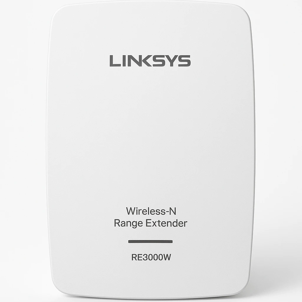 Linksys Wireless-N Range Extender RE3000W - Extensor de rango Wi-Fi - Wi-Fi - 2.4 GHz