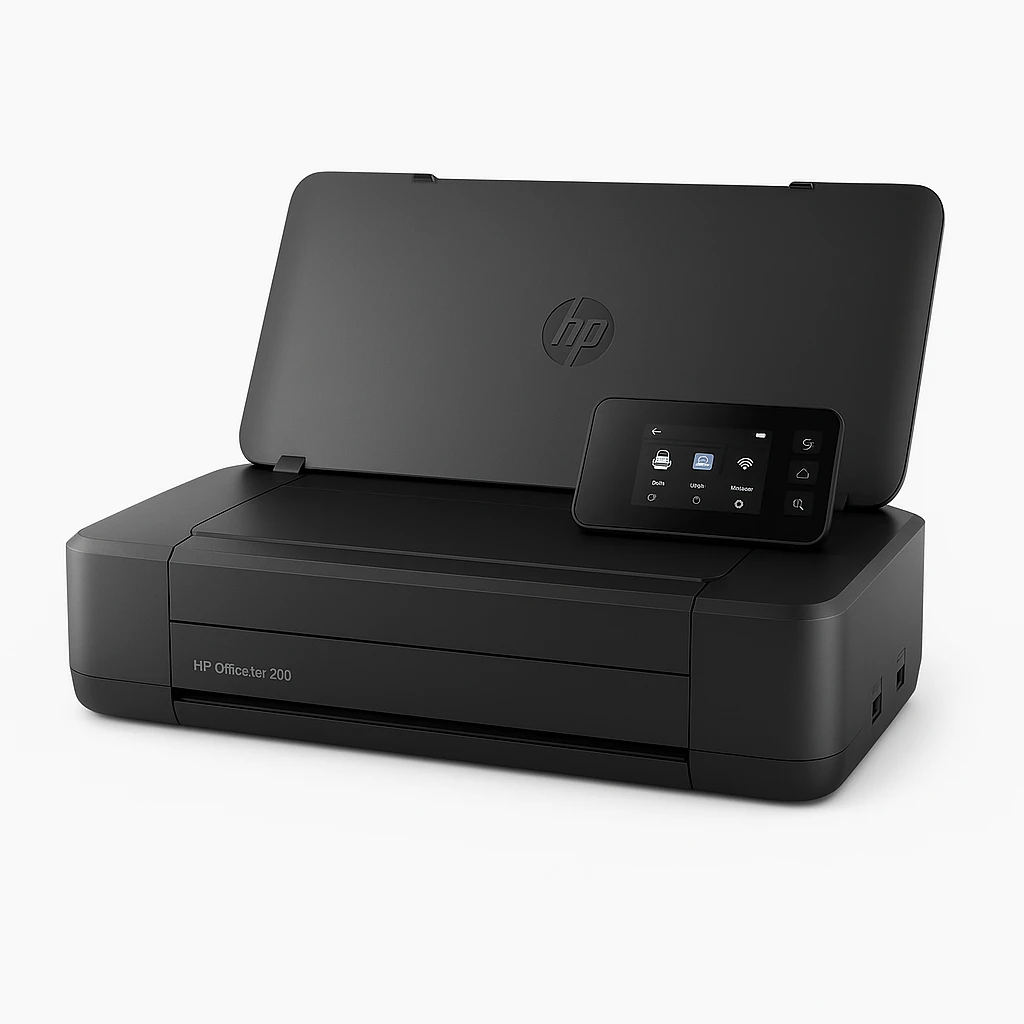 HP Officejet 200 Mobile Printer - Impresora - color - chorro de tinta - A4/Legal - 1200 x 1200 ppp - hasta 20 ppm (monocromo) / hasta 19 ppm (color) - capacidad: 50 hojas - USB 2.0, host USB,