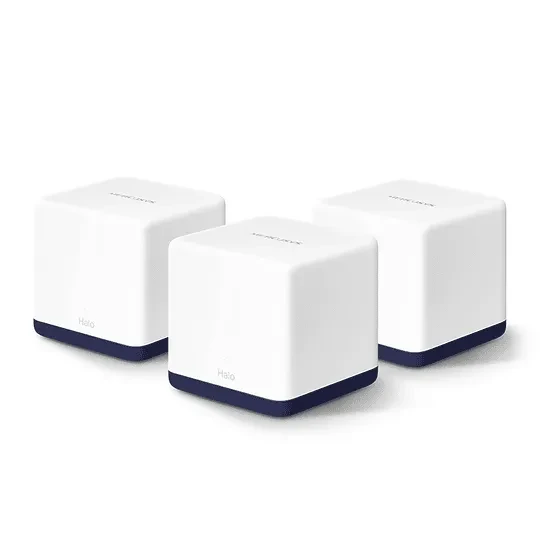 TP-Link - Router - Halo AC1900 Home Mesh Wi-Fi Sy