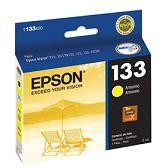 Epson 133 - Amarillo - original - cartucho de tinta - para Stylus NX130, NX230, NX430, TX123, TX130, TX133, TX135, TX235, TX430; Stylus Office TX320