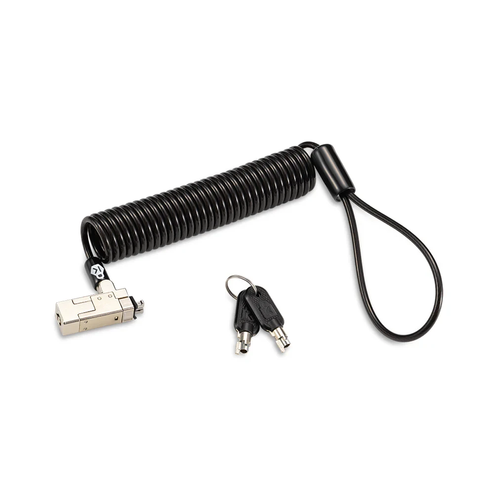 Kensington Slim NanoSaver 2.0 Dual Headed Lock - Bloqueo de cable de seguridad