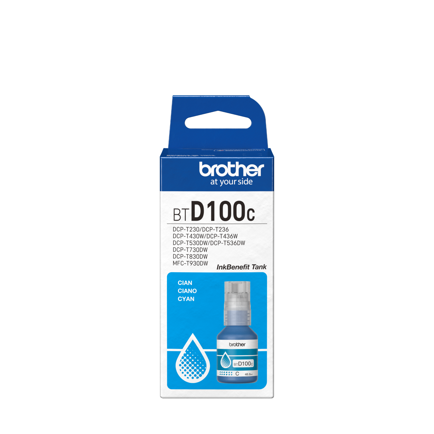 Brother - BTD100C - Ink Bottle - Cyan