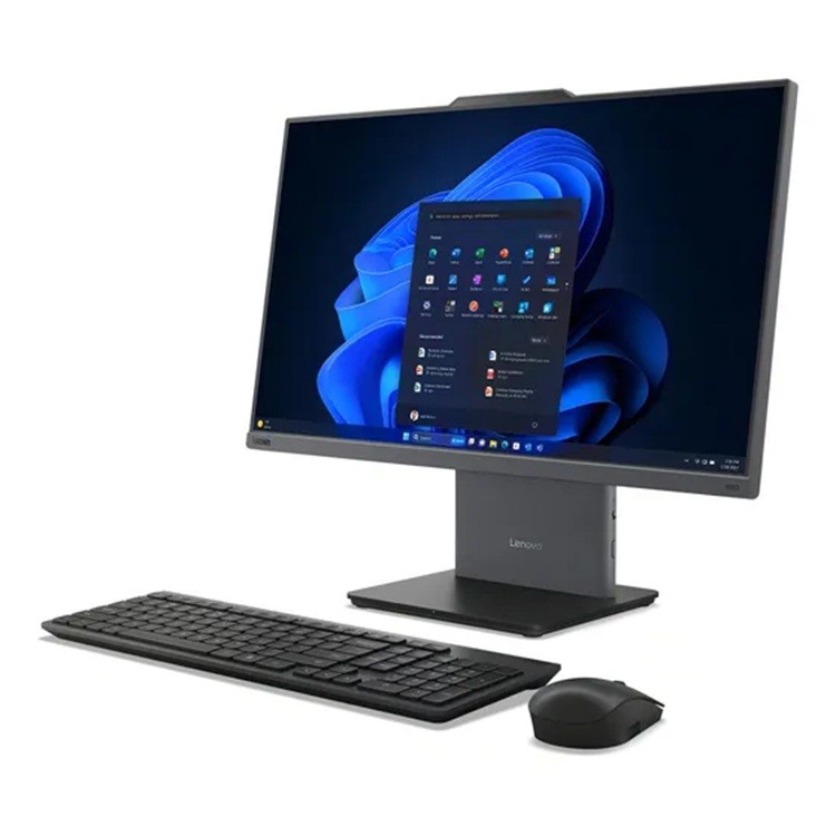 Lenovo ThinkCentre neo 50a - All-in-one - Intel Core i7 I7-13620H / 3.6 GHz - DDR5 SDRAM - 512 GB HDD - 23.8" - Intel HD Graphics - Windows 11 Pro - All black - Spanish