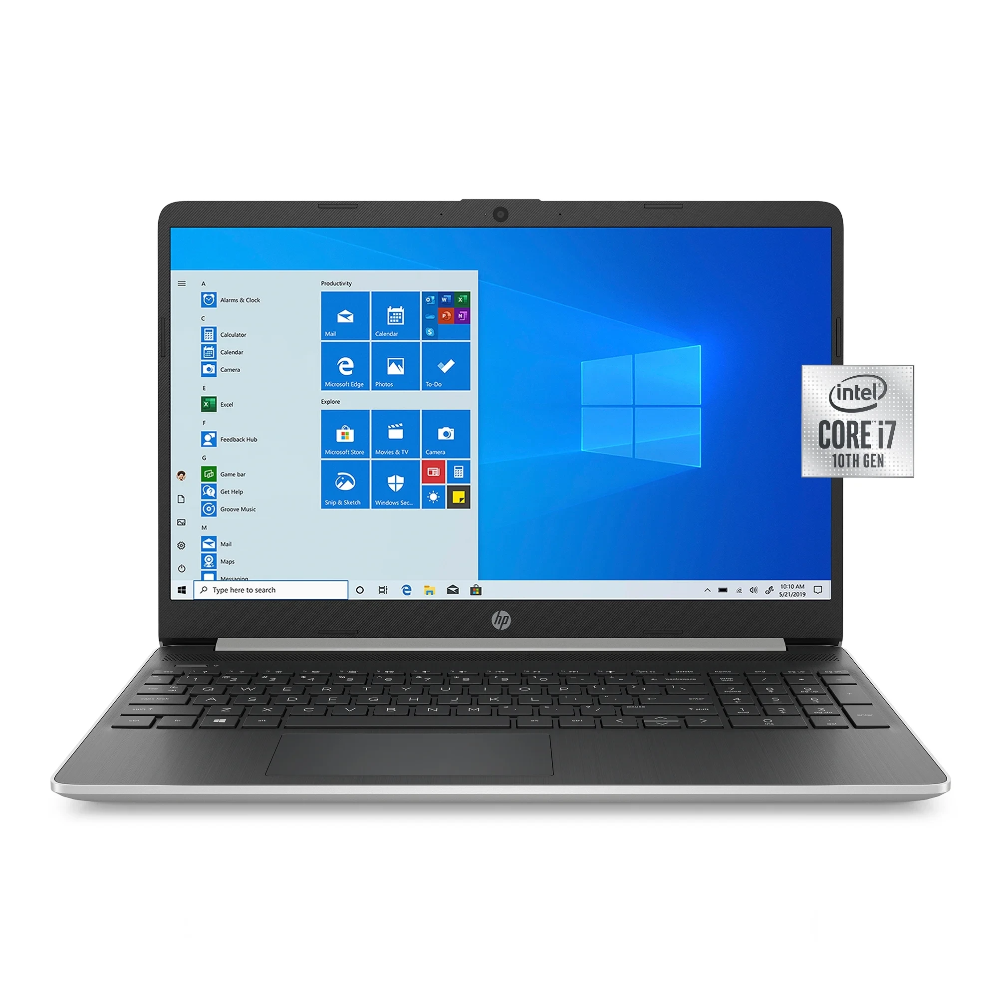 HP - 15.6" - Intel Core i7 I7-1355U / 5.0 GHz - 16 GB - DDR4 SDRAM - 512 GB SSD - None