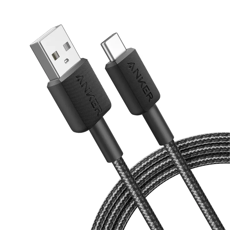Anker - Charge/Sync cable - 322 USB-A to USB-C Cable (6ft