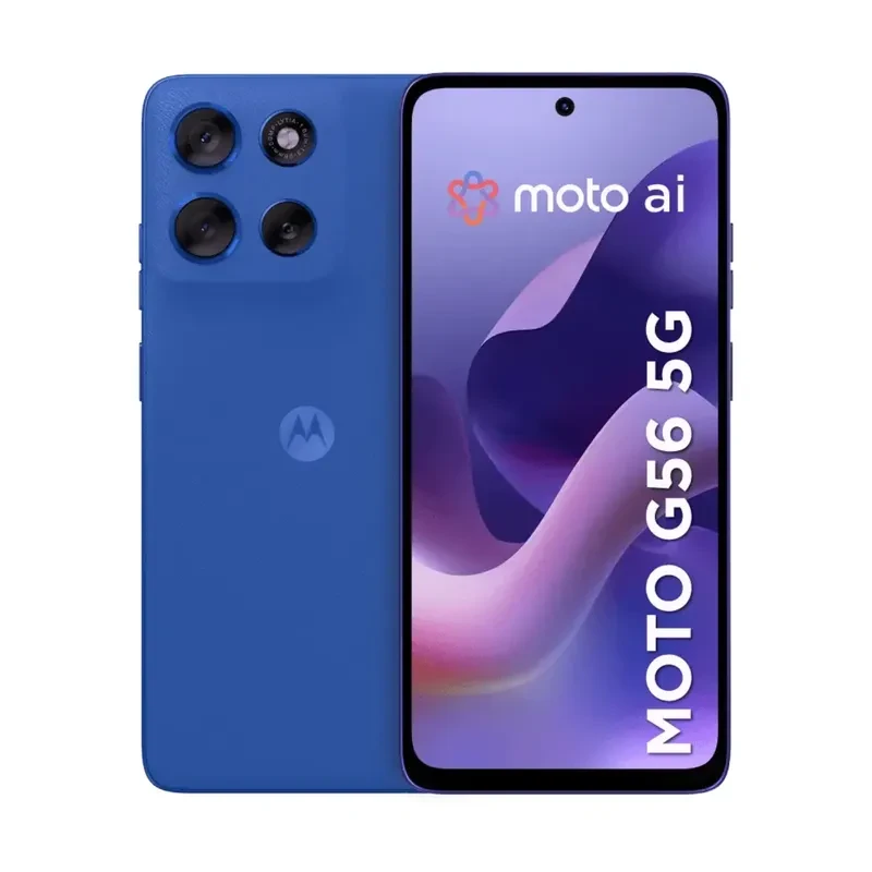 Motorola Moto G56 - Smartphone - Android - 256 GB - Blue - Touch