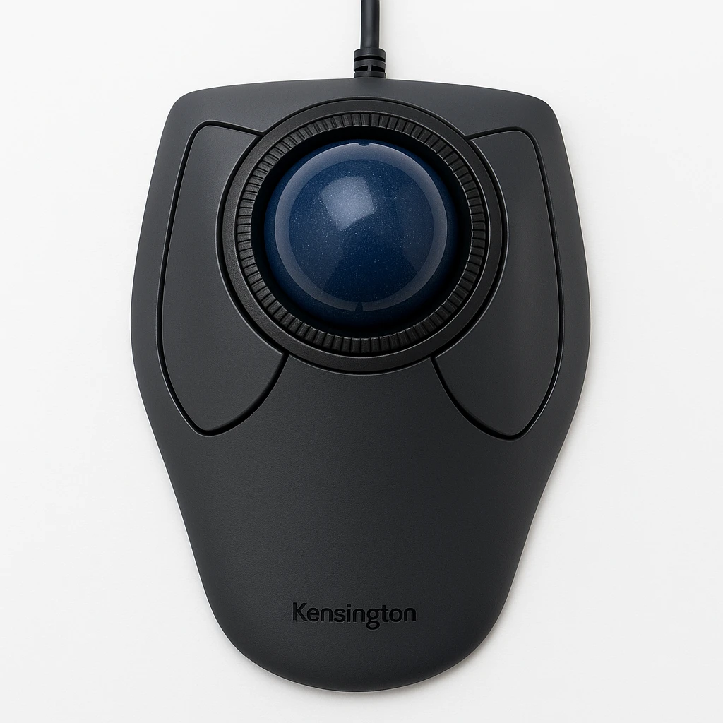 Kensington Orbit with Scroll Ring - Bola de seguimiento - diestro y zurdo - óptico - cableado - USB