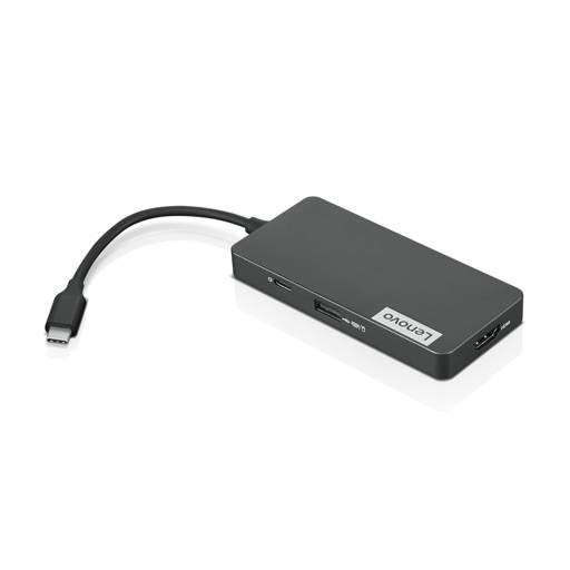 Lenovo USB-C 7-in-1 Hub - Estación de conexión - USB-C - HDMI