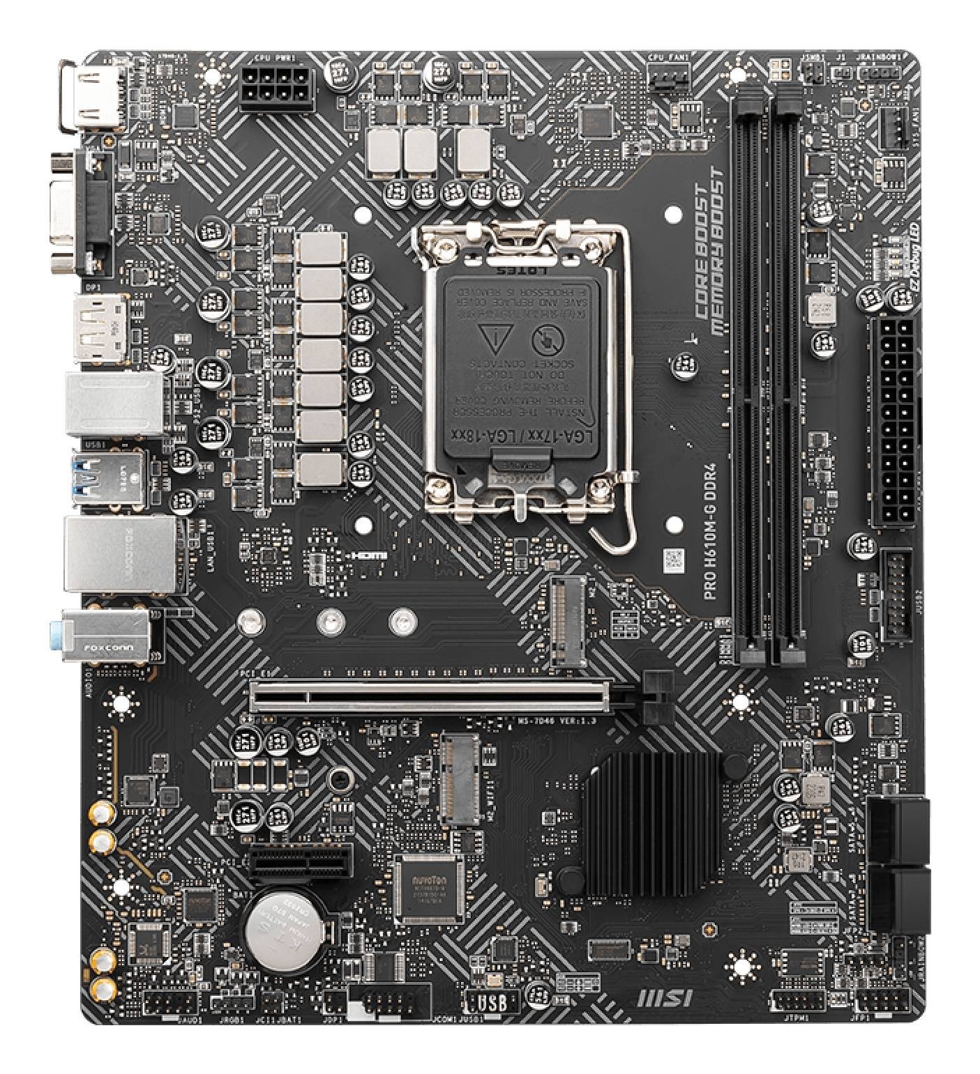 MSI - PRO H610M-G DDR4 - Motherboard