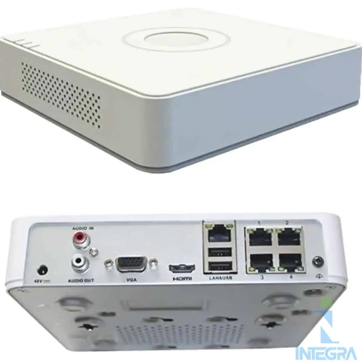 Hikvision - Standalone NVR - 4 Video Channels - DS-7104NI-Q1/4P/M