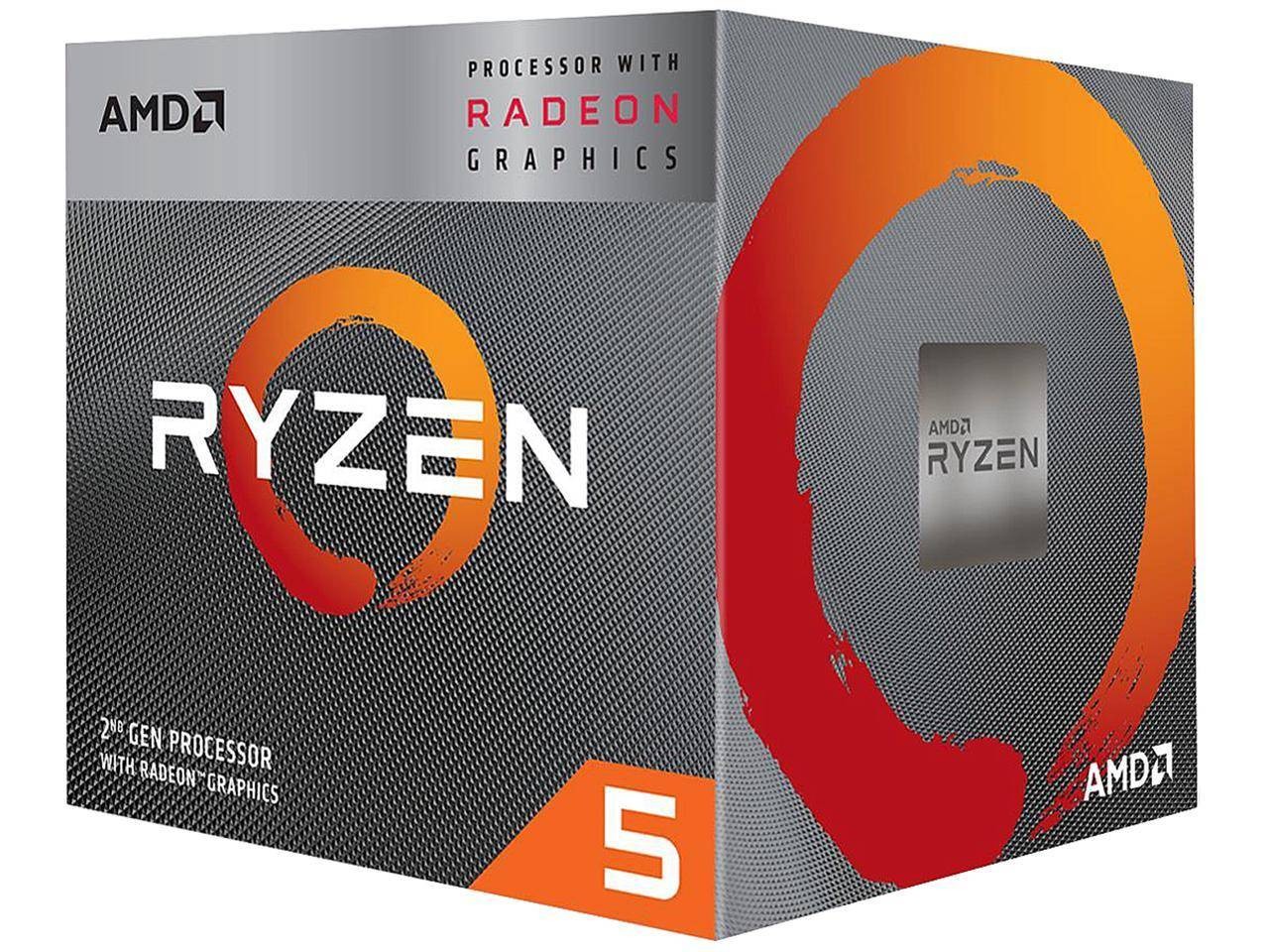 AMD - Ryzen 5 3400G - 4 Core 4.2GHz w/Radeon Graphic