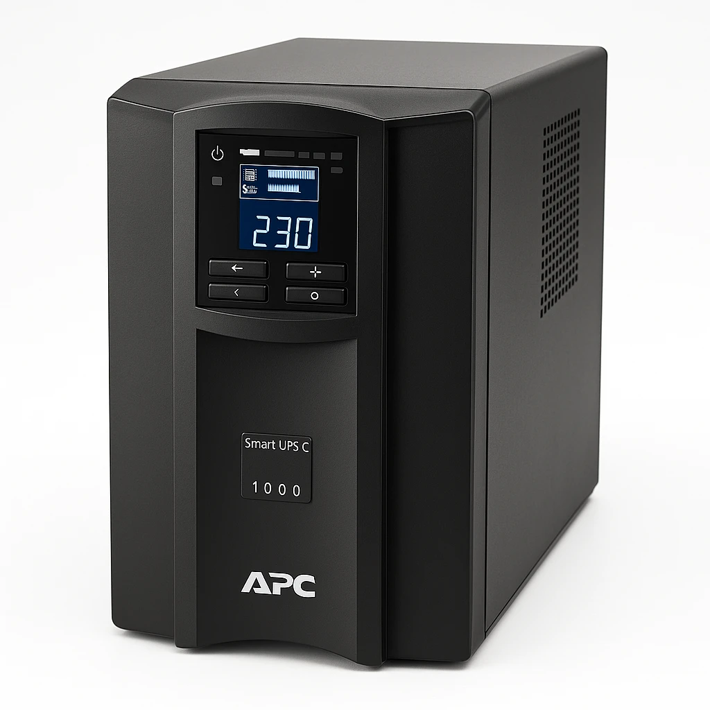 APC Smart-UPS C 1000VA LCD - UPS - CA 230 V - 600 vatios - 1000 VA - USB - conectores de salida: 8 - negro - para P/N: AR3103, AR3103SP, AR3106SP, AR3357X674