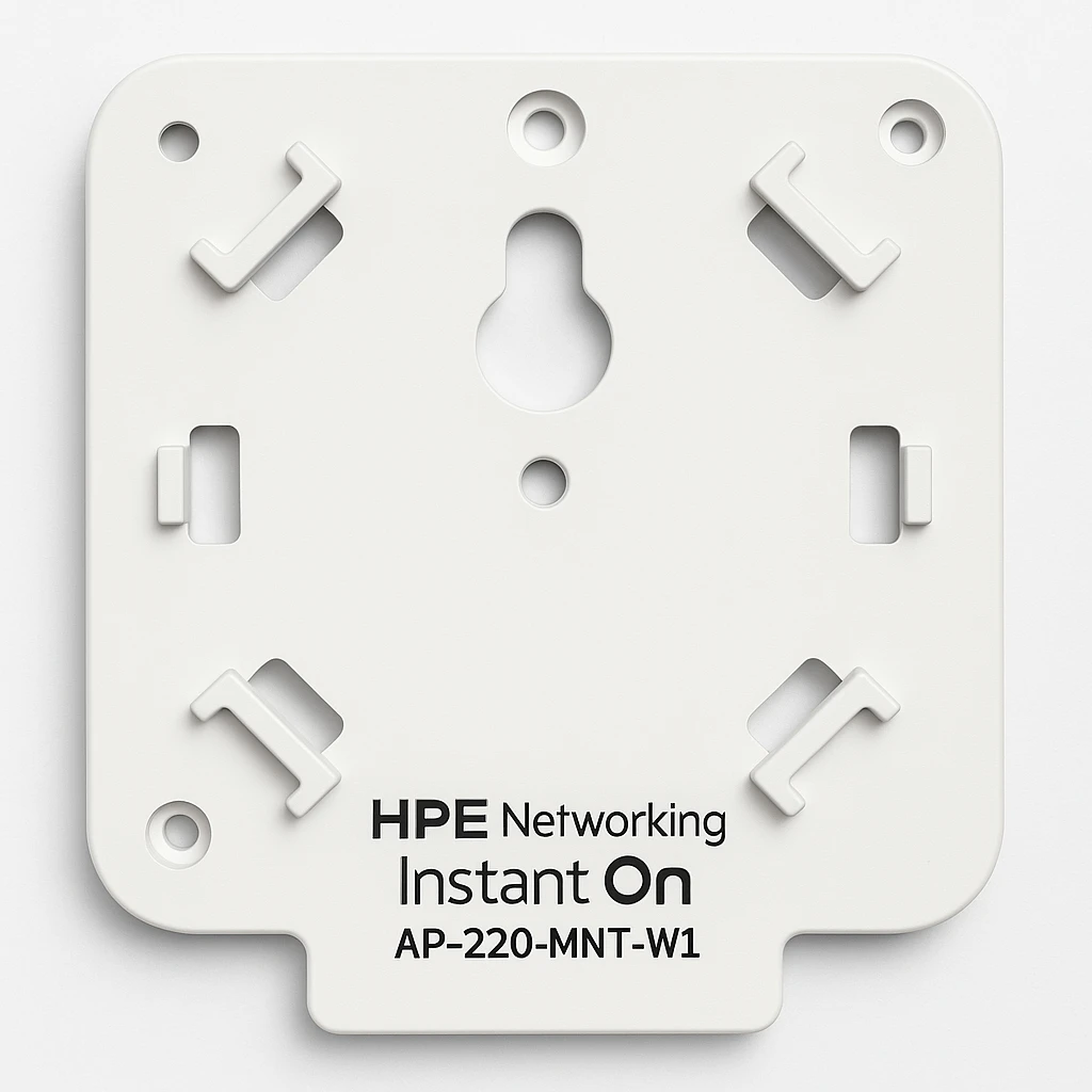 HPE Networking Instant On AP-220-MNT-W1 - Kit de montaje de dispositivos de red - para OfficeConnect OC20; Instant IAP-224, 225, 304, 305, 314, 315, 324, 325, 334, 335