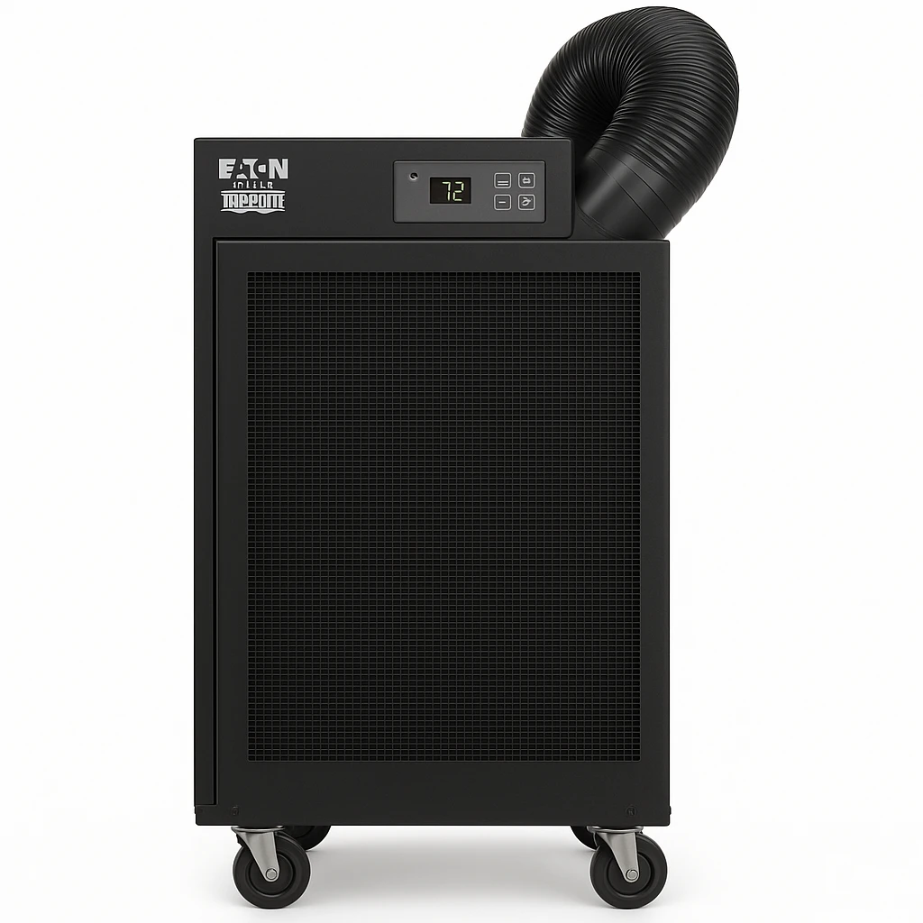Eaton Tripp Lite Series Portable Cooling Unit Air Conditioner 24K BTU 7.0kw 208/240V - Sistema de refrigeración de aire acondicionado en bastidor - negro