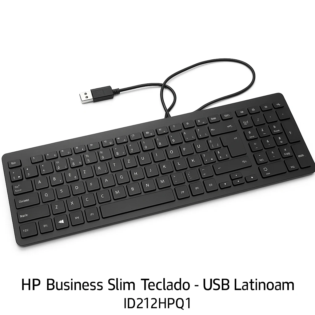 HP Business Slim - Teclado - USB - Latinoamérica