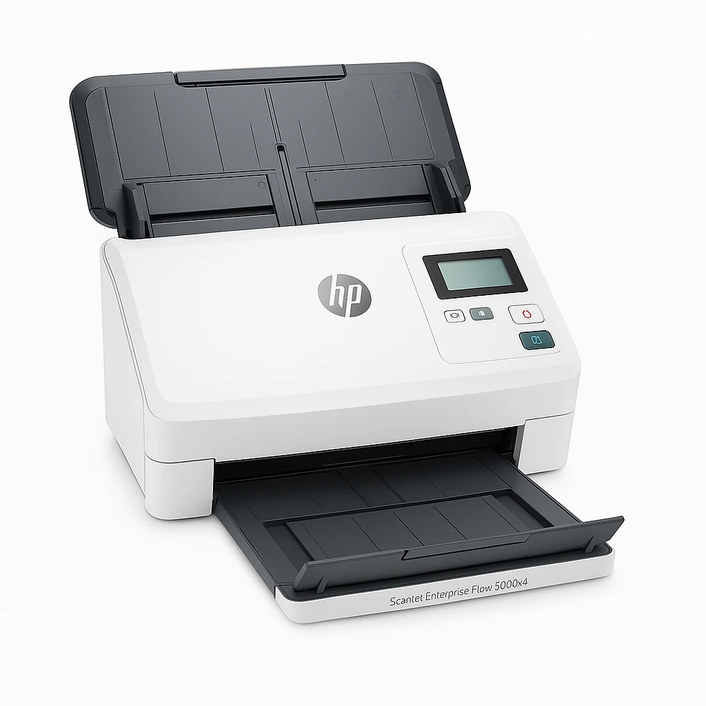 HP ScanJet Enterprise Flow 5000 s4 Sheet-feed Scanner - Escáner de documentos - Sensor de imagen de contacto (CIS) - a dos caras - 216 x 3100 mm - 600 ppp x 600 ppp - hasta 50 ppm (mono) / ha