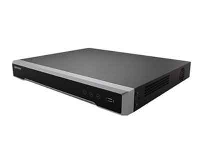 HIK - 8ch NVR 8MP H265+ 2 SATA 8 PoE 1U case